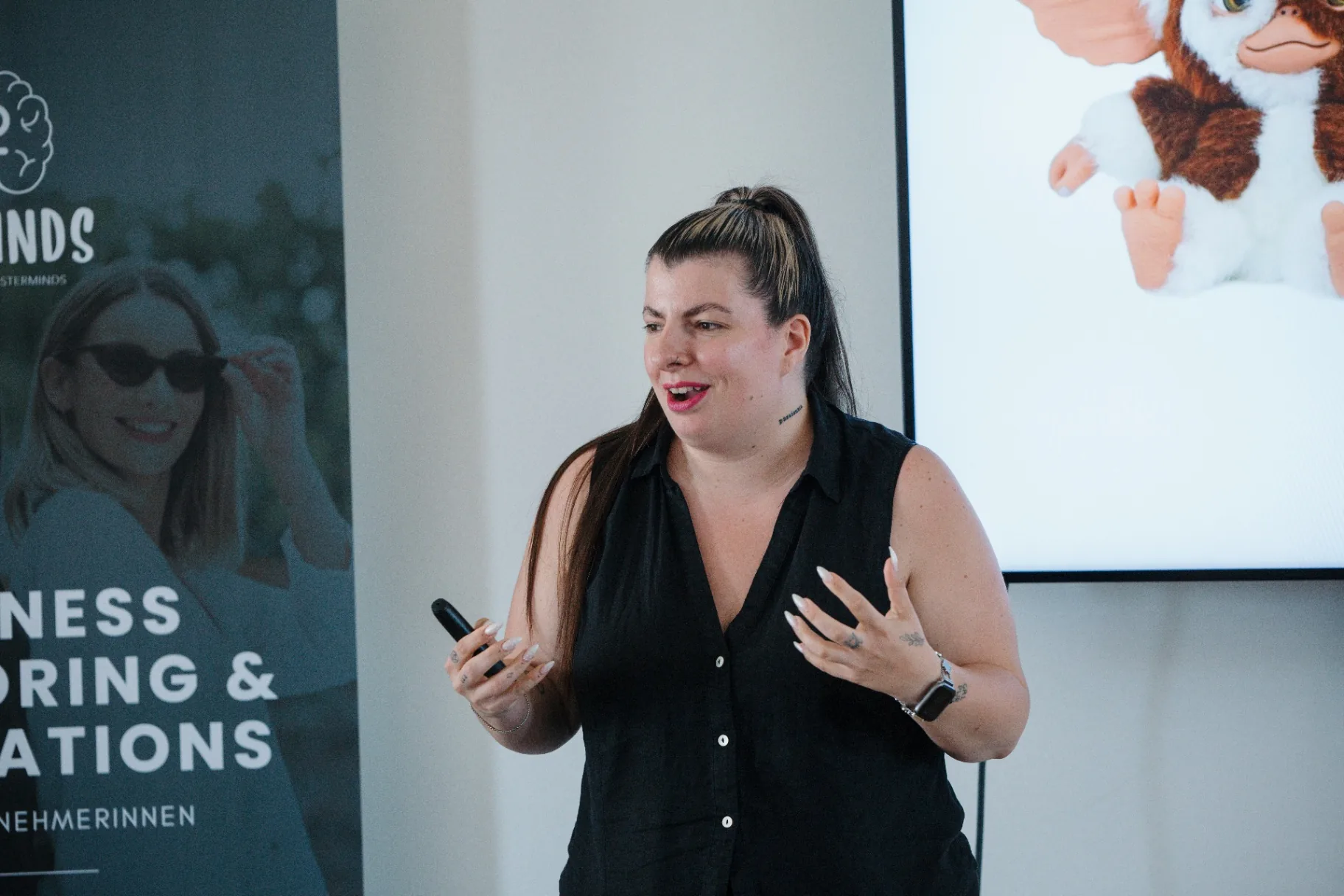Speakerin beim FEMINDS Sales-Workshop